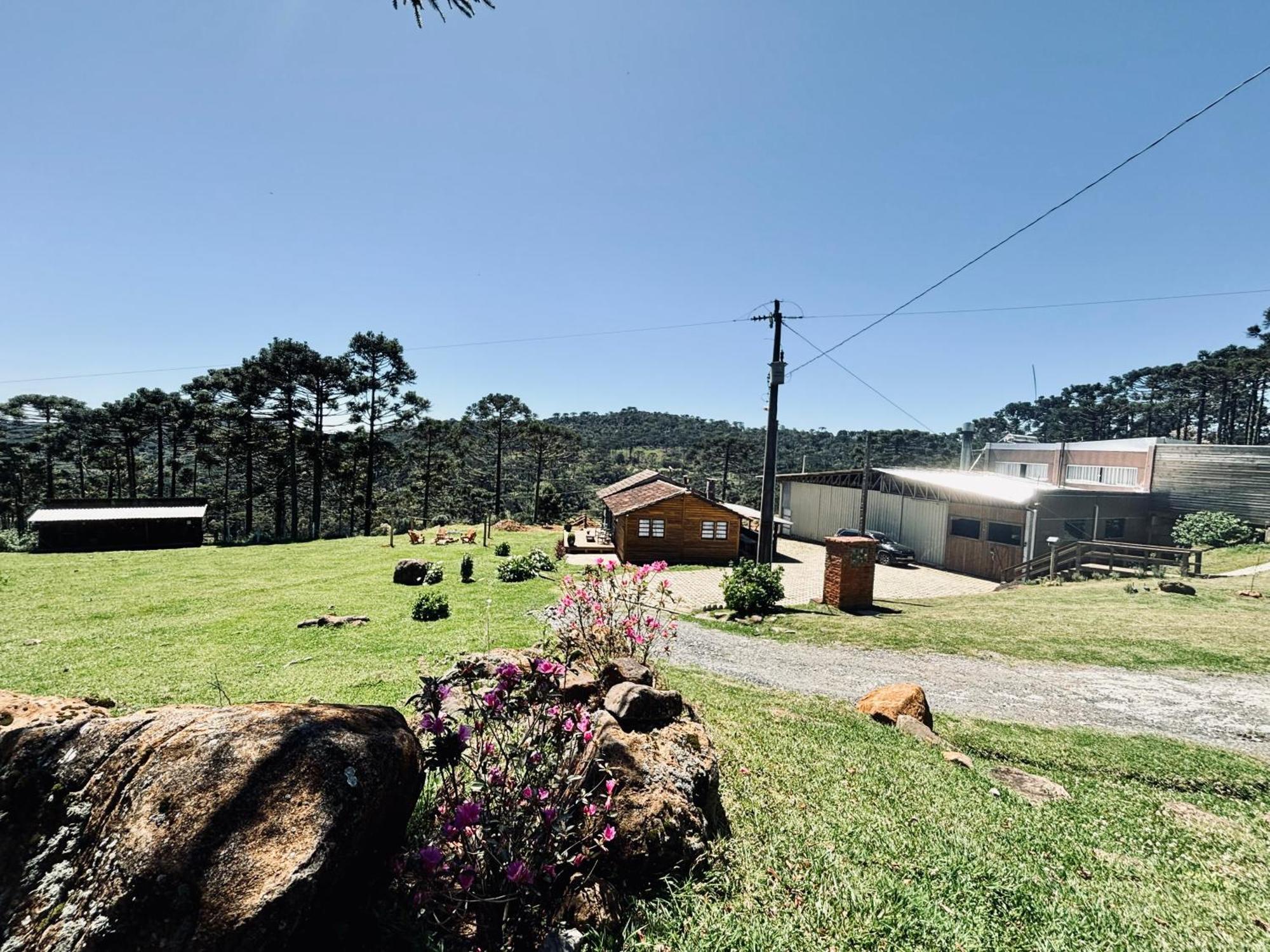 Estalagem Ceu Da Montanha - Morro Da Igreja Urubici Villa Buitenkant foto